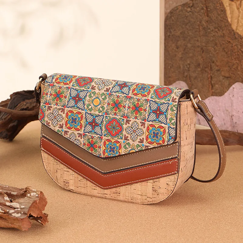 Fashion Casual Daily Cork Sling Bag